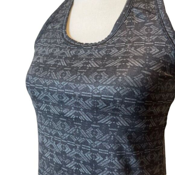 Columbia Omni-Wick Women's Athletic Dress with Built in Bra Black Gray Print XS - Picture 2 of 10